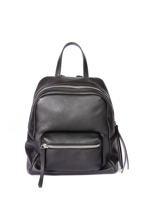 Black ischia backpack PK BY PASKAL | ZAINO ISCHIAPELLE-NERO